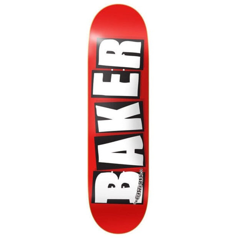 Baker Brand Logo White Deck 8.25