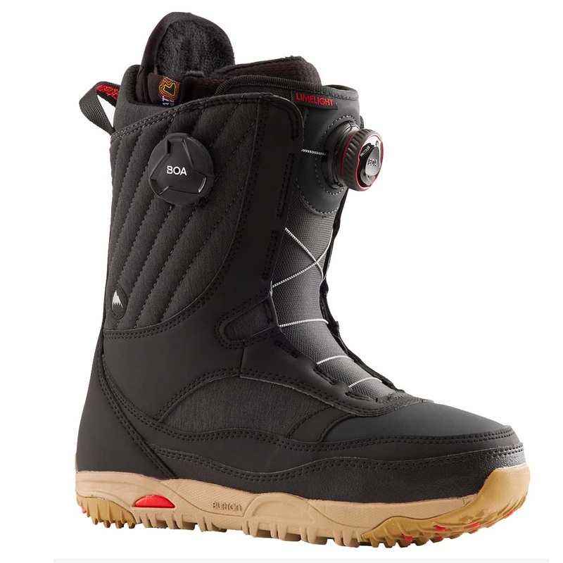 Burton Women’s Limelight BOA Snowboard Boots – 2025 6 Black