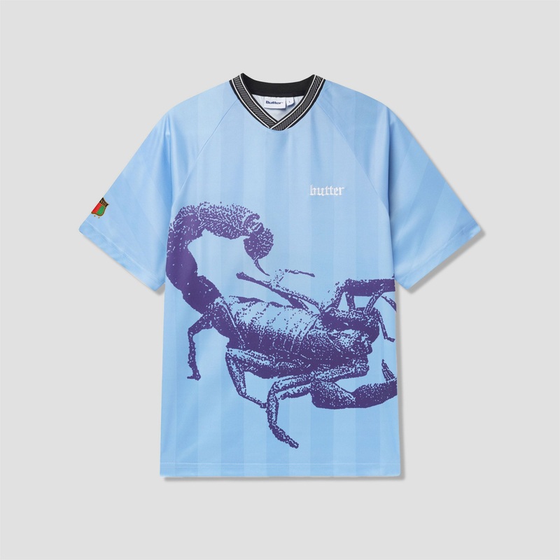 Butter Goods Scorpion Jersey Blue Small