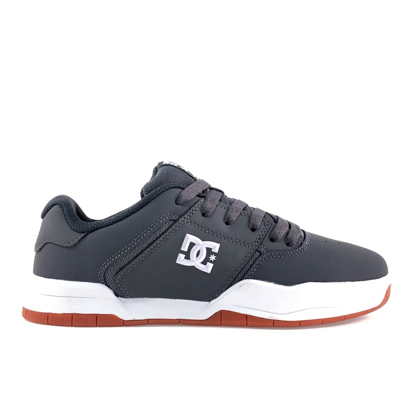 DC Central Shoes – Grey / White / Gum UK 7
