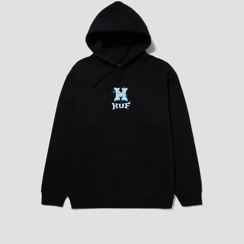 Huf Sassy H Pullover Hood Black Small