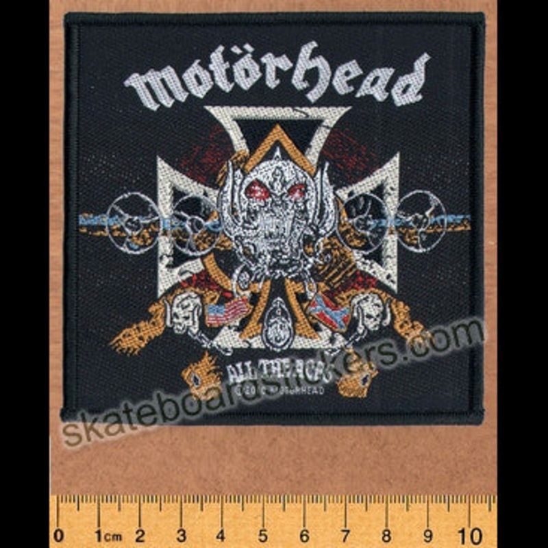 Motorhead Sew-on Music Patch: All The Aces