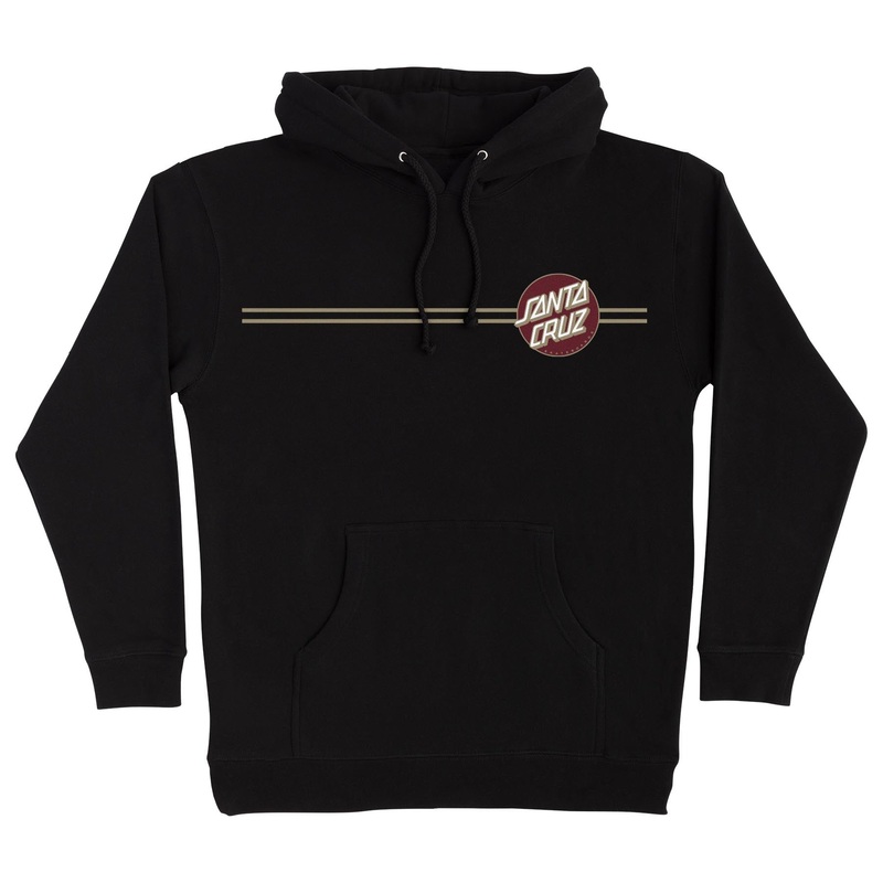 Other Dot Mens Santa Cruz Hoodie Smoke w/Black/Blue XXL