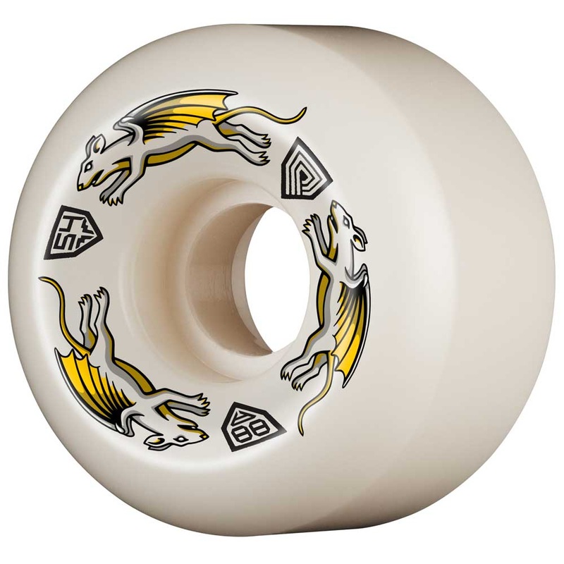 Powell Peralta Wheels Dragon Formula Nano Rat 54mm88A 34MM Wide