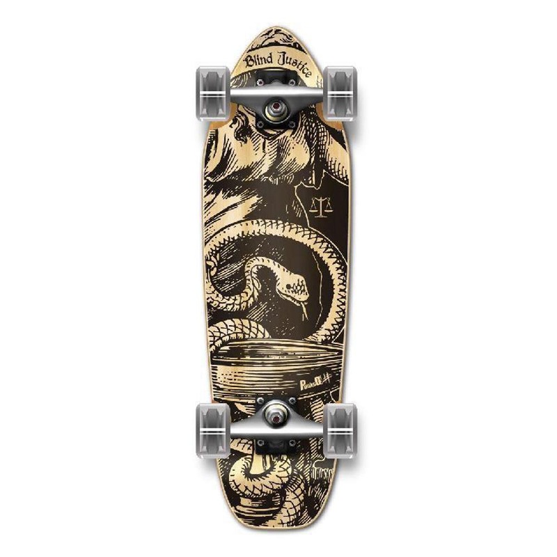 Punked Mini Cruiser Natural Blind Justice Complete Complete