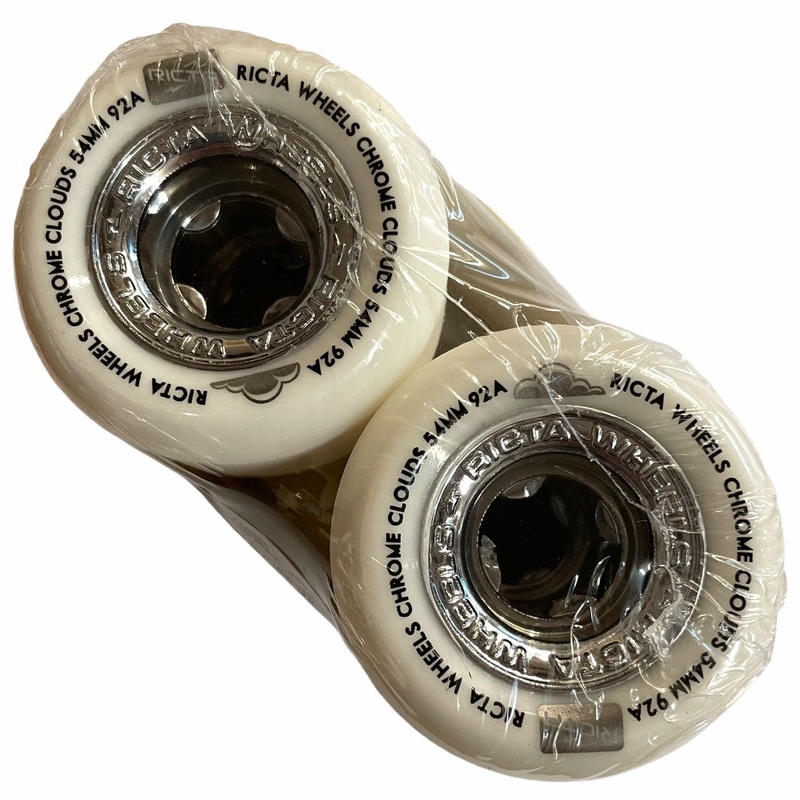 Ricta Chrome Clouds 54mm92A All Terrain Black White