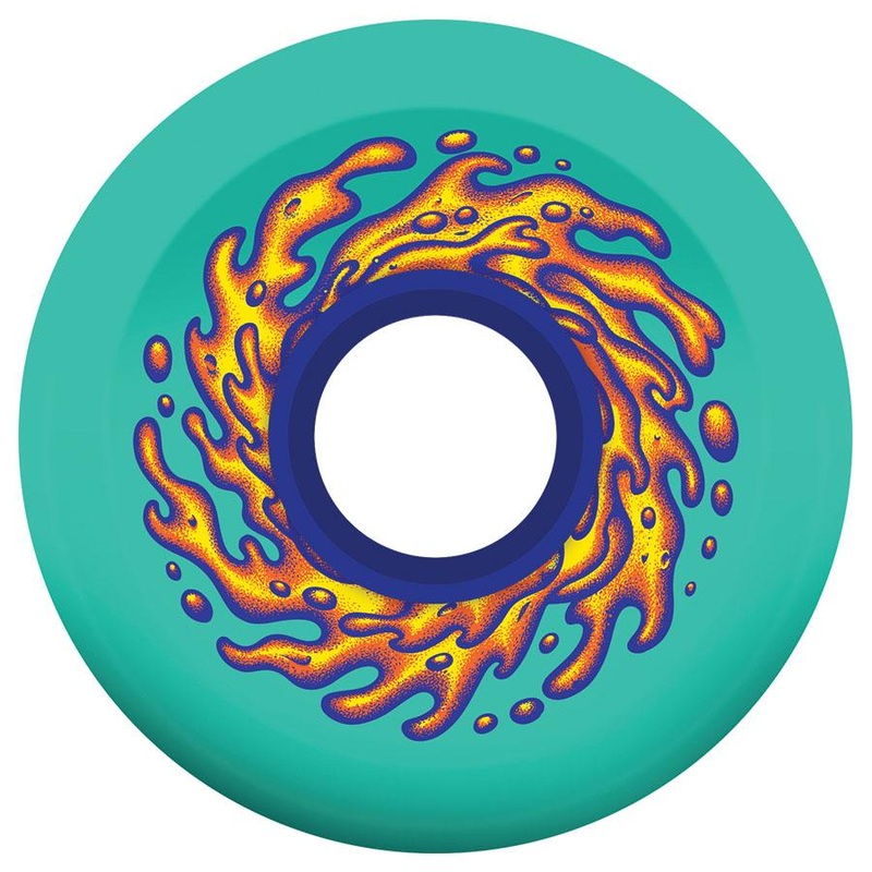 Santa Cruz OG Slime Balls Wheels Teal Green 60MM 78A 60mm
