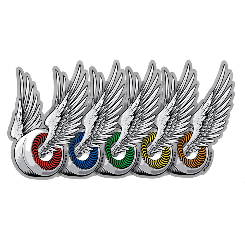 Spitfire OG Classic Stickers Medium Red