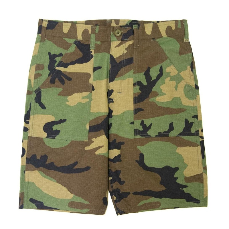 Stan Ray Fatigue Short Woodland Ripstop Camo 29