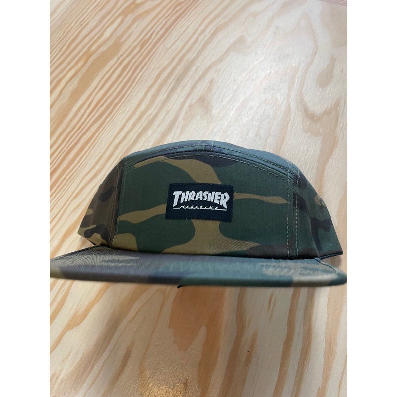 Thrasher – 5 Panel Hat – Camo