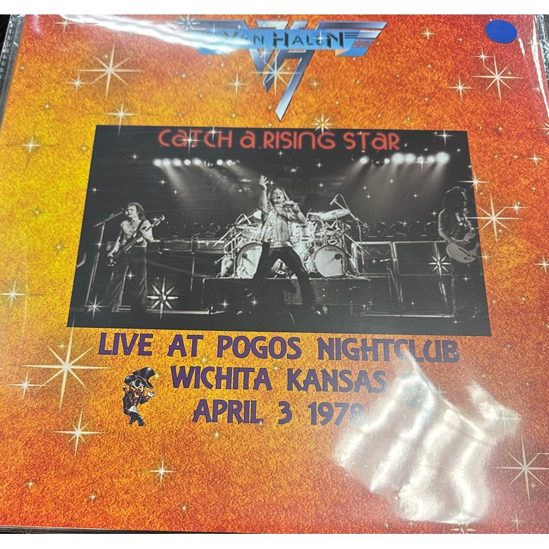 VAN HALEN – CATCH A RISING STAR LIVE ’78 Color Vinyl LP Record *Unofficial Release*