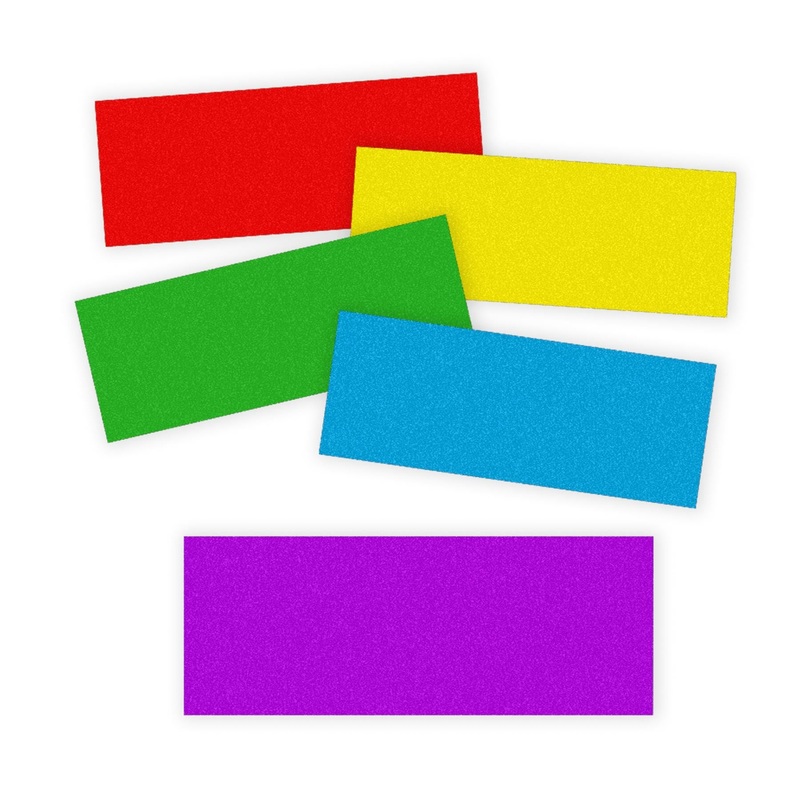 9in Multi Colored Mob Skateboard Grip Strips Graphic No Size
