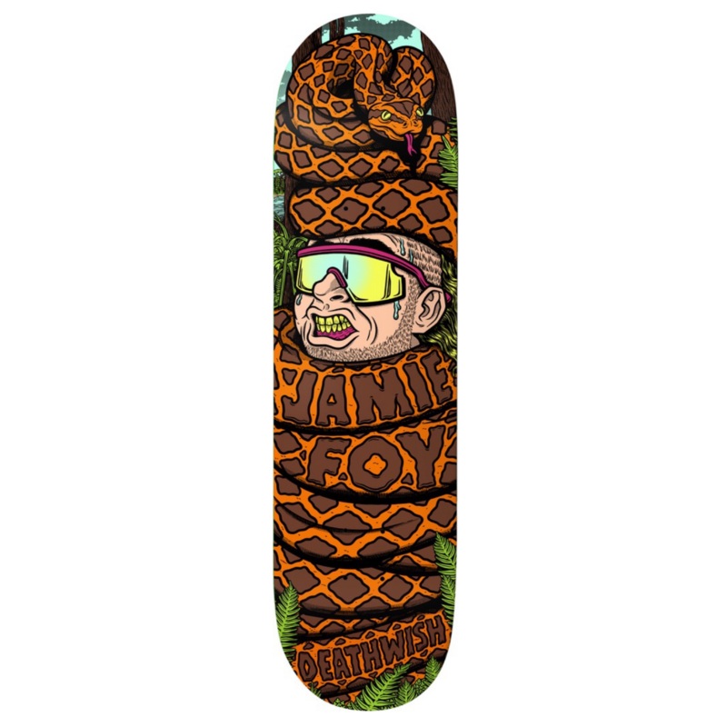 Deathwish Jamie Foy Caught Up 8.0″ Skateboard Deck 8.0″ WB 14.0″