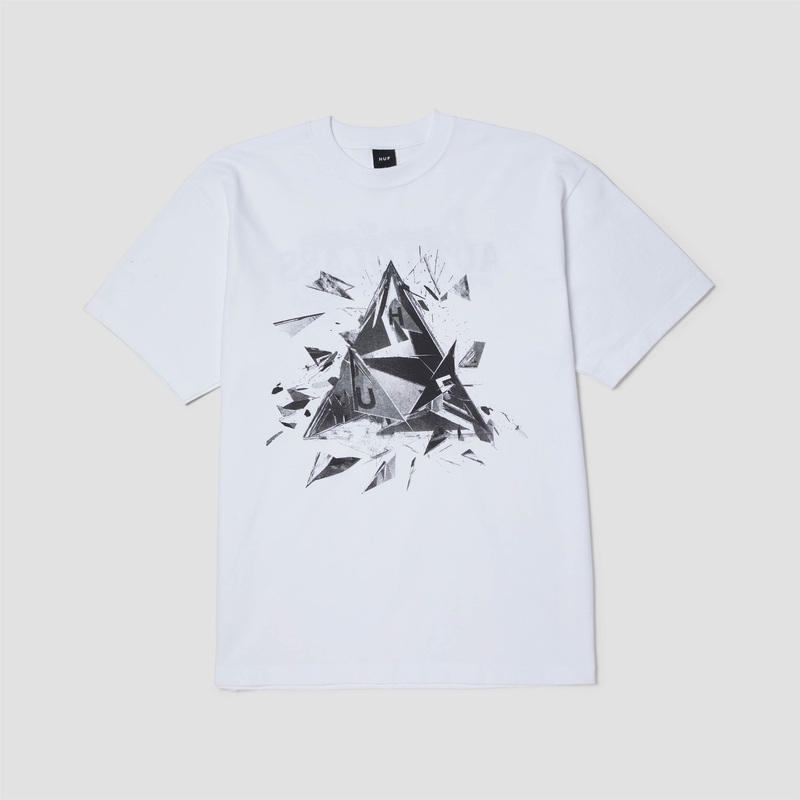 HUF Auto Glass Shortsleeve T-Shirt White Small