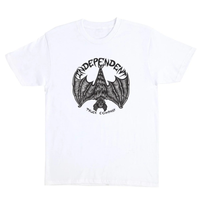 Independent “Night Prowlers” White T-Shirt Small