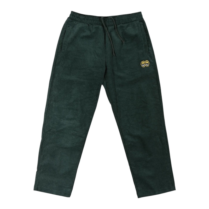 Krooked Eyes Green Corduroy Pants S