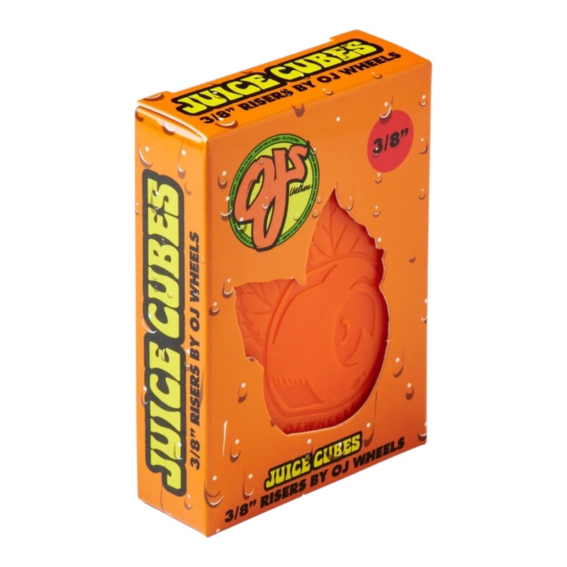 OJ Risers Juice Cubes Orange OJ Risers 3/8in 3/8