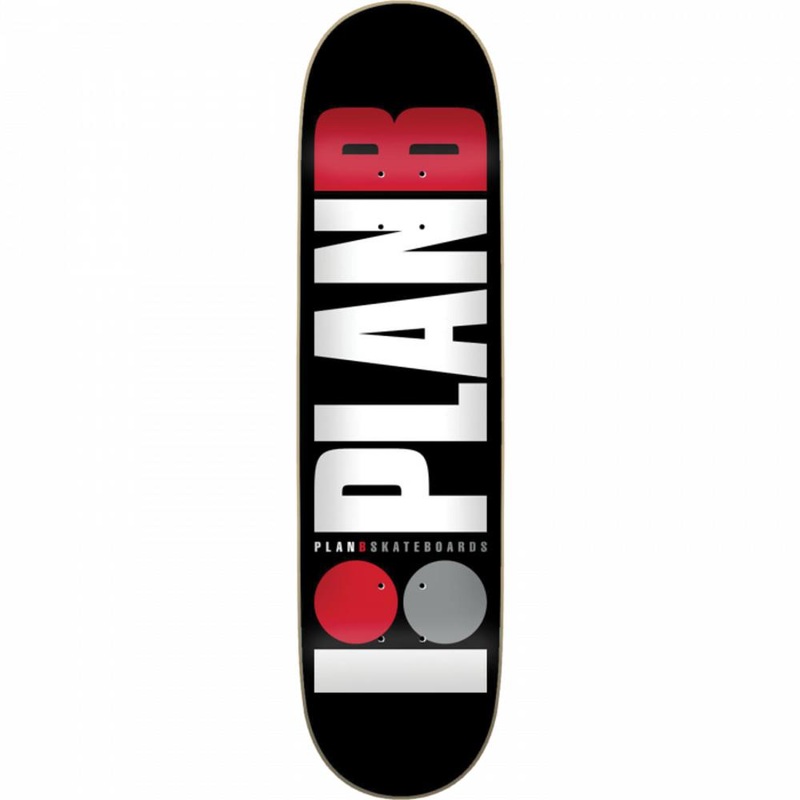 Plan B Team Red 7.75″ Skateboard Deck Deck