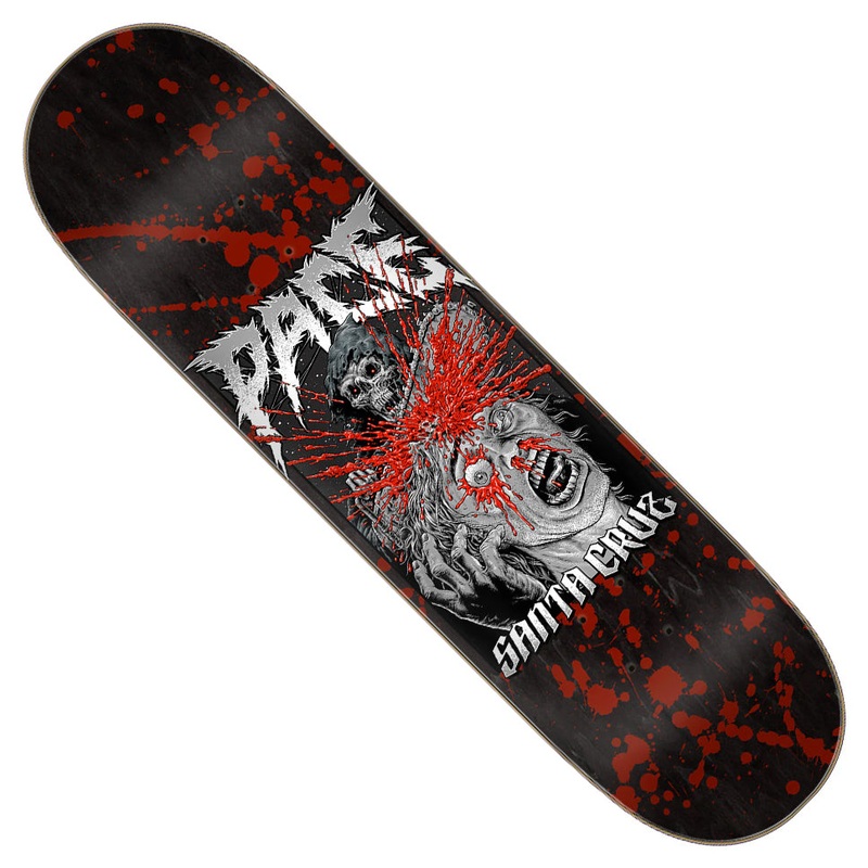 Santa Cruz Rob Pace Chainsaw Deck Black 8.25 x 31.8 WB:14.1875