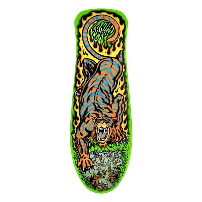 Santa Cruz Salba Tiger Reissue Deck 10.3″ x 31.1″ 10.3″ x 31.1″