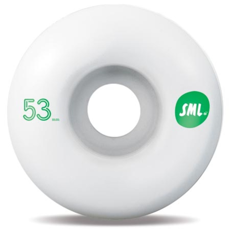 sml. Grocery Bag Two’s OG Wide 99a Wheels White/ Green 53mm