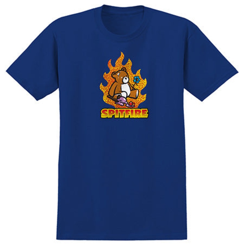 Spitfire Lil Beatdowns T Shirt Royal Small