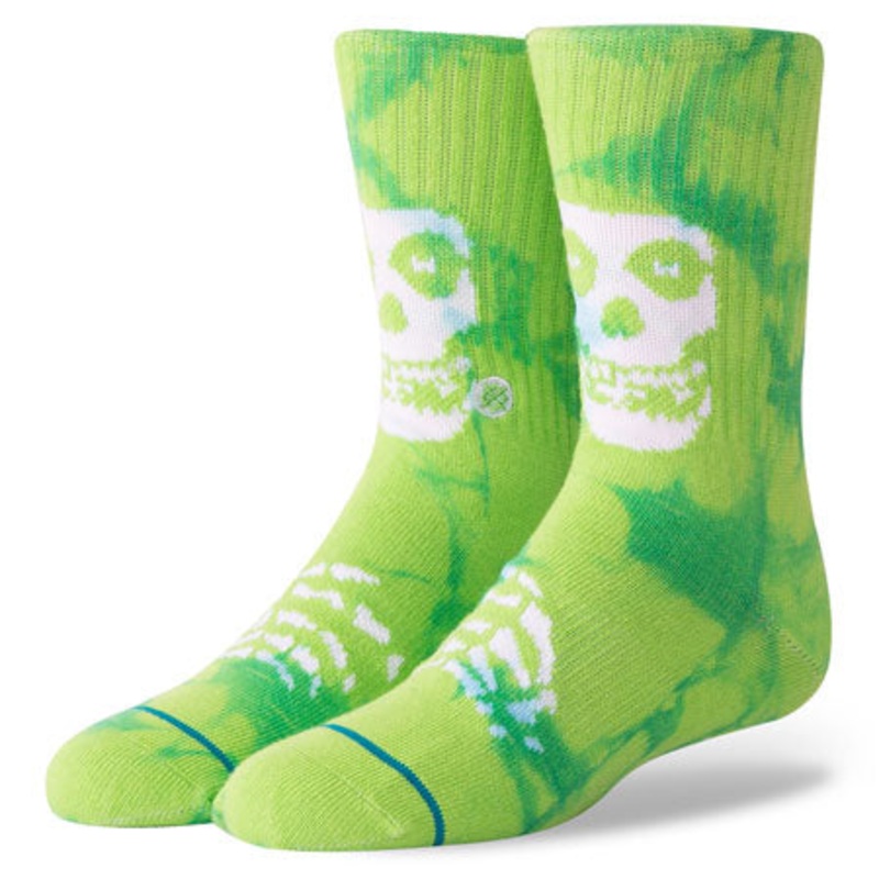 Stance Misfits Kids Socks Green Large