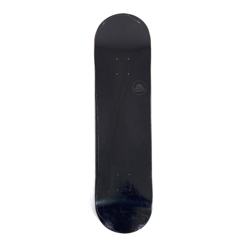Sushi 8″ Pagoda Stamp Deck – Black