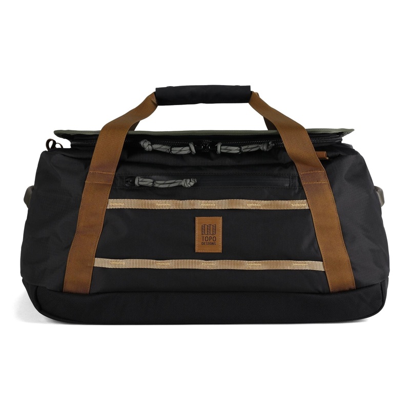 Topo Designs Mountain Duffel 40L Black/Neutral