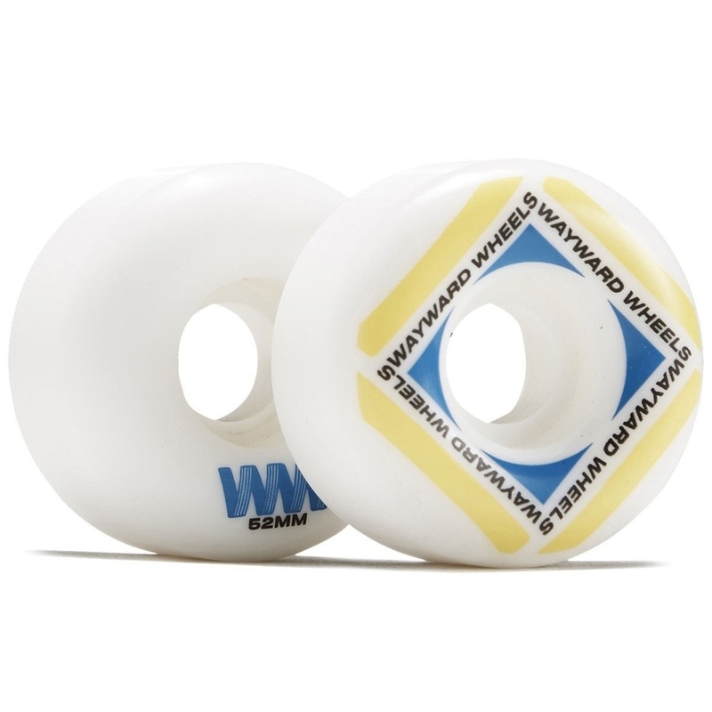 WAYARD WHEELS 52MM 83B FUNNEL CUT 52mm White