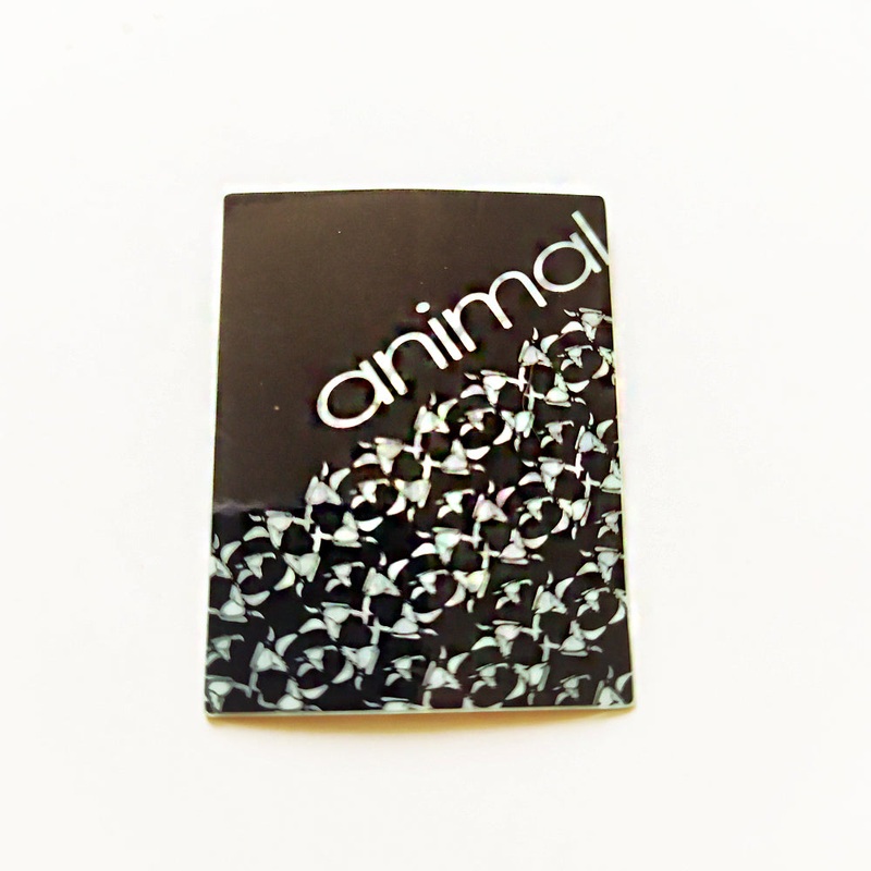 Animal Bikes BMX Sticker / Decal – 3.75 cm high approx – Black