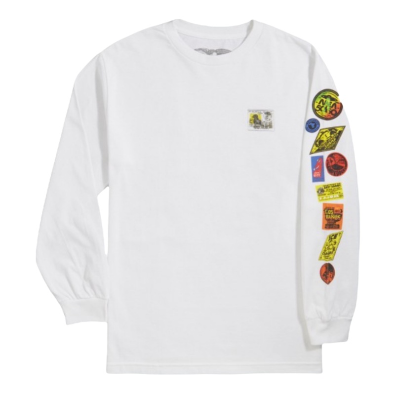 Anti-Hero Park Boards Long Sleeve T-Shirt White S