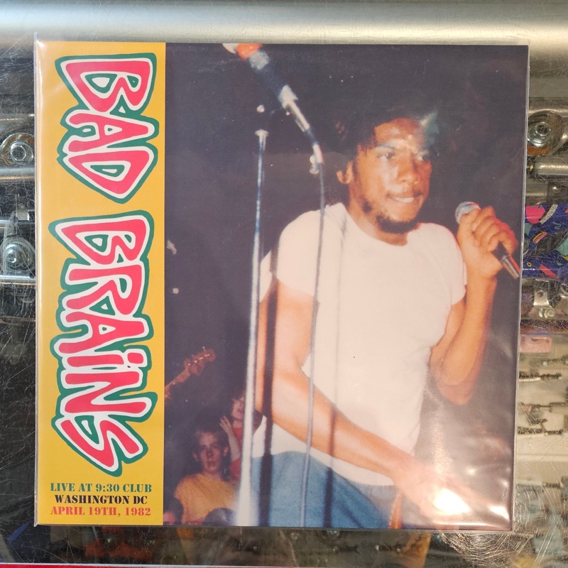 Bad Brains – LIVE AT 9:30 CLUB WASHINGTON DC 4-19-1982 VINYL LP Record **Unofficial Release**