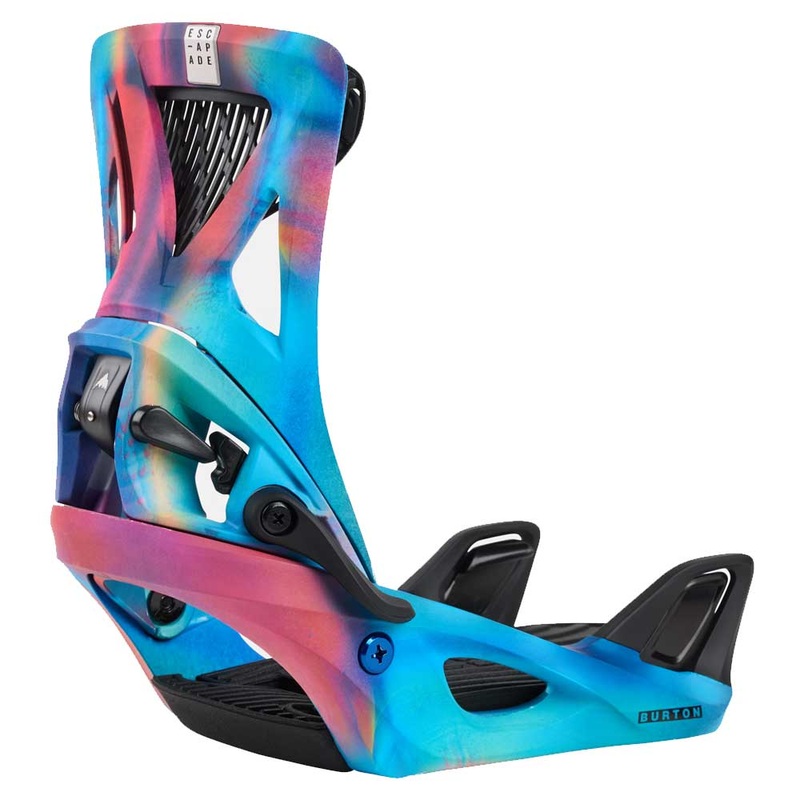Burton Women’s Step On Escapade Re:Flex Snowboard Bindings – 2025 Medium Hydro / Multi