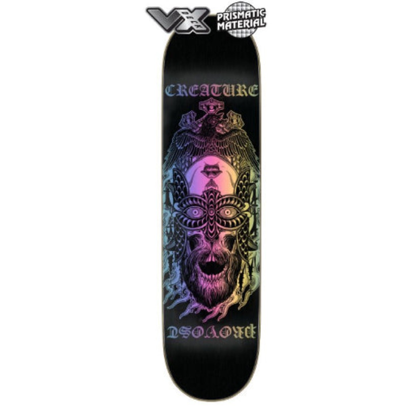 Creature Colin Provost Phantasm VX Skateboard Deck Black Prism 8.0″ 8.0″