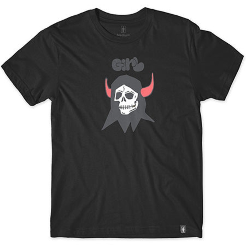 Girl Tuff One T Shirt Black Large