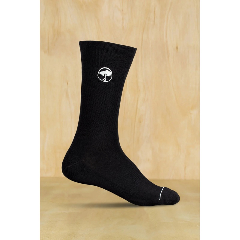 Icon Sock – Black OS Black