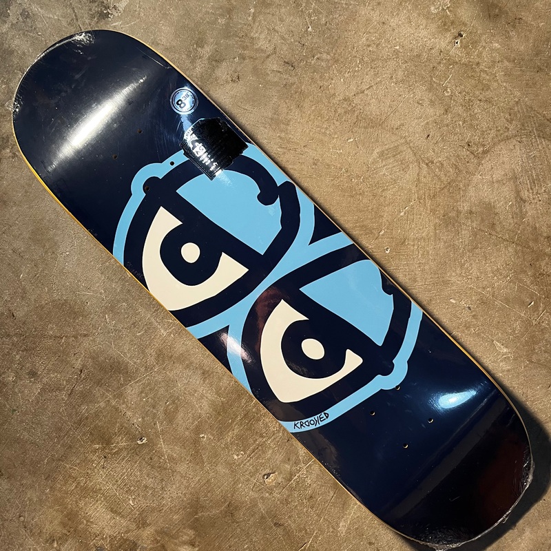 Krooked Skateboards – Team Eyes Easy Rider Deck – 8.38″ Blue