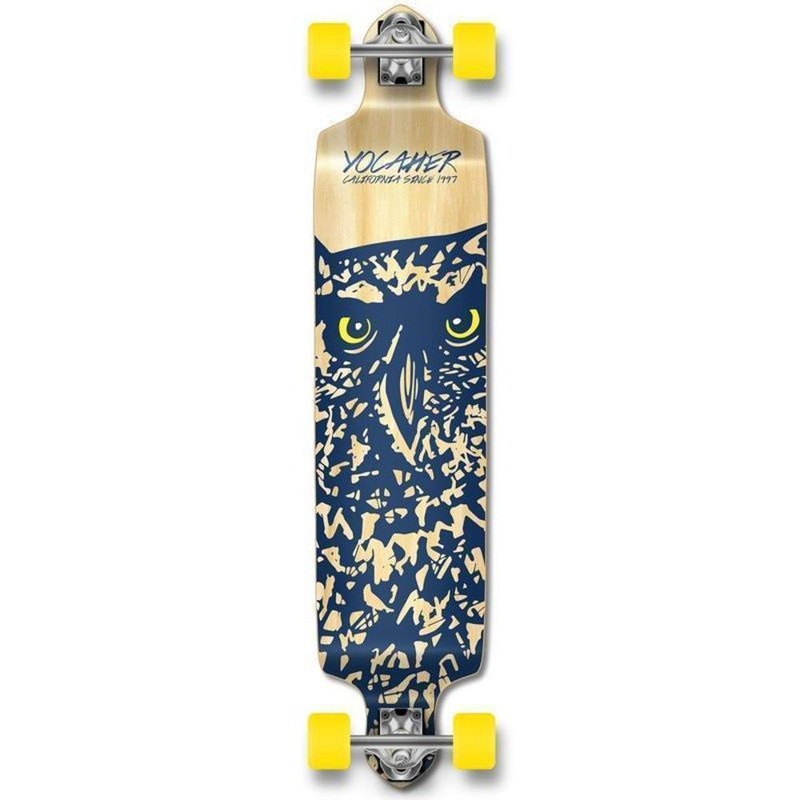Owl Drop Down Longboard 41 inches Complete Complete