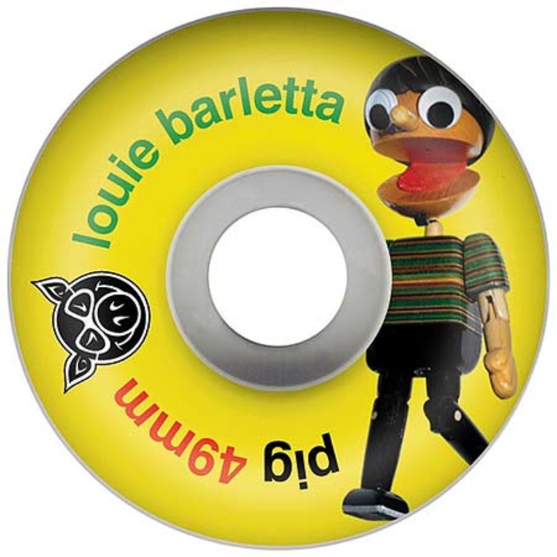 Pig Louie Barletta Marionette Wheels White 49mm