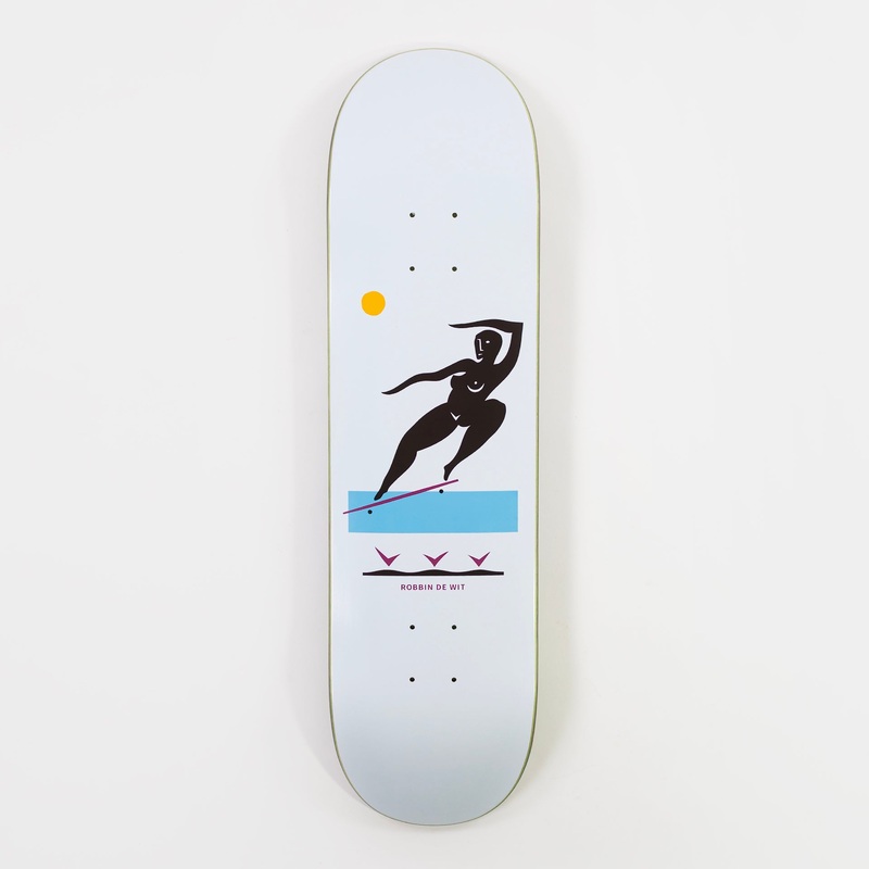 Polar – 8.25″ – Robbin de Wit Guest Board – Back Smith – White 8.25″