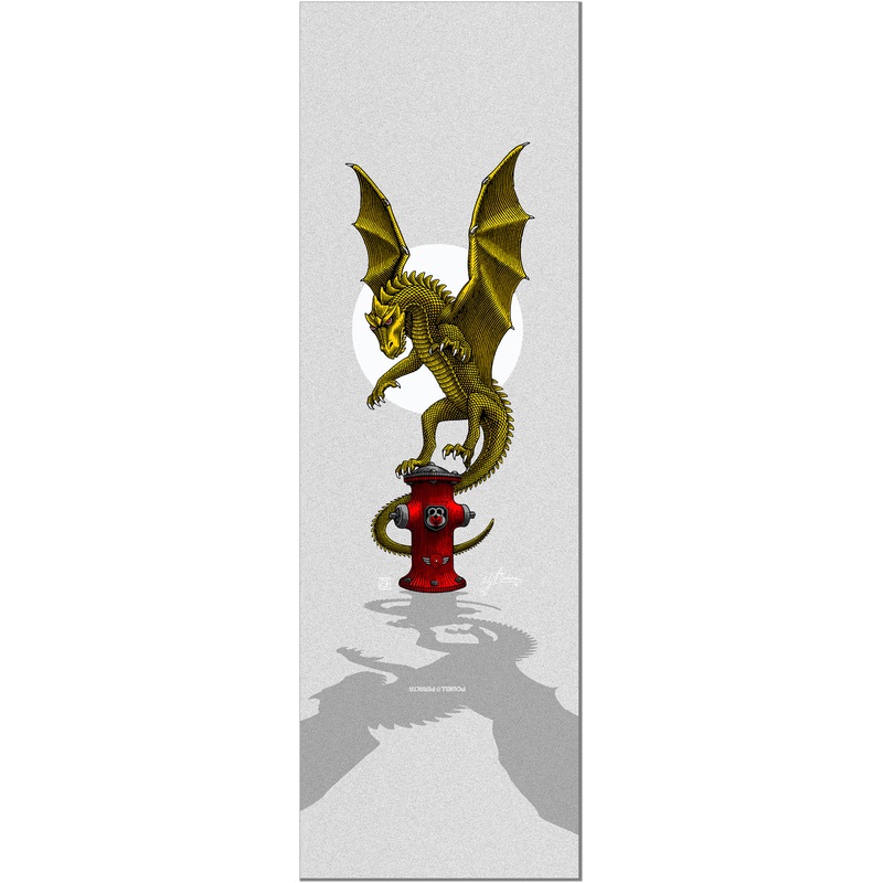Powell Peralta Andy Anderson Hydrant 10.5″ Clear Skateboard Grip Tape