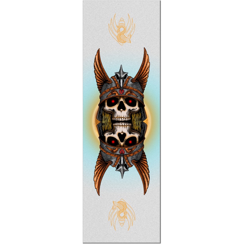 Powell Peralta Andy Anderson Skull Egg 10.5″ Clear Skateboard Grip Tape