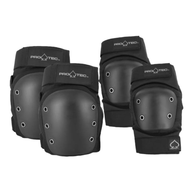 Pro-Tec Street Knee and Elbow Pad Set Black S