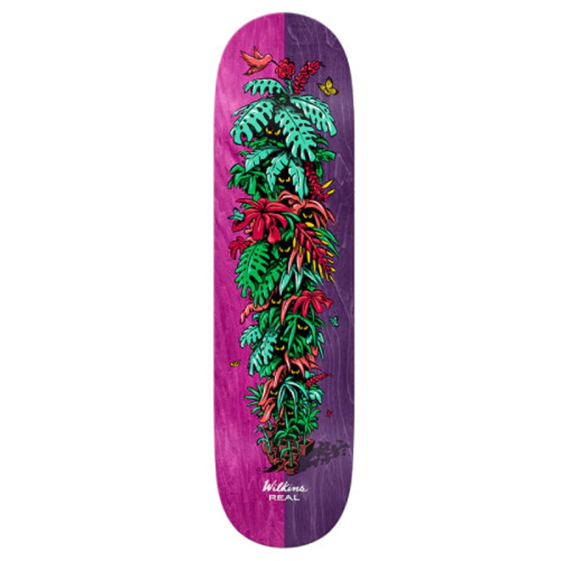 Real Jimmy Wilkins Stacked Skateboard Deck 8.62″ 8.62″