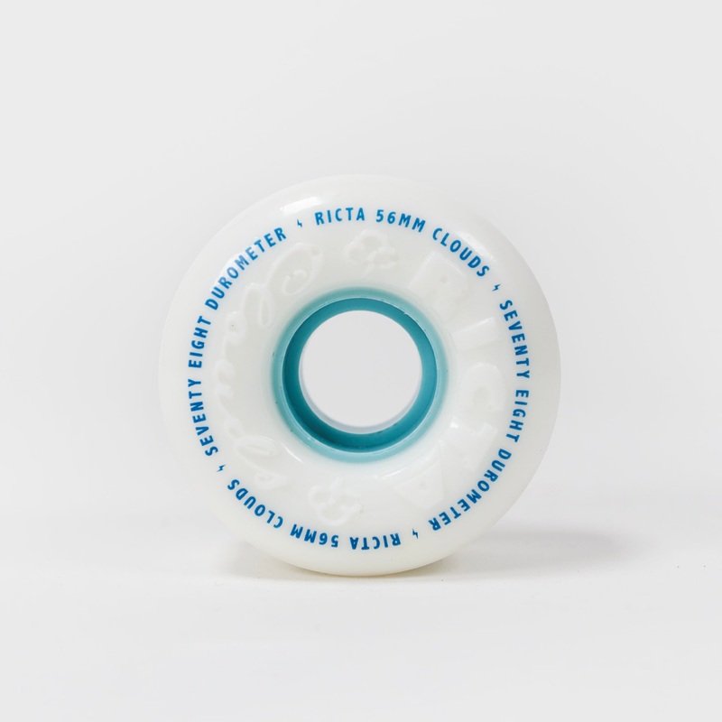 Ricta – 56mm – Clouds 78A Wheels – White / Blue 56mm 78