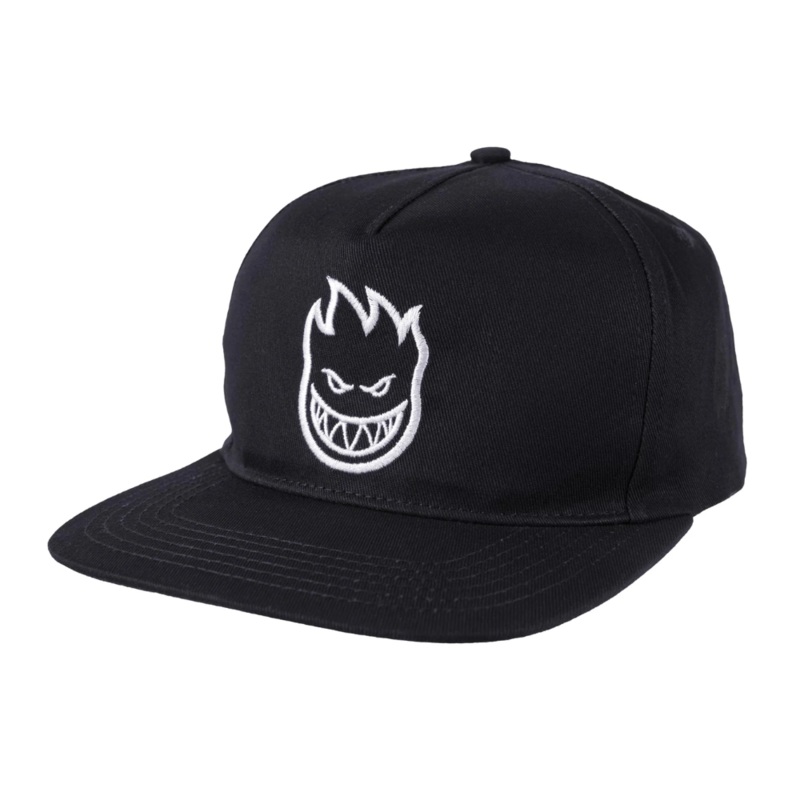 Spitfire Bighead Snapback Hat Navy/White