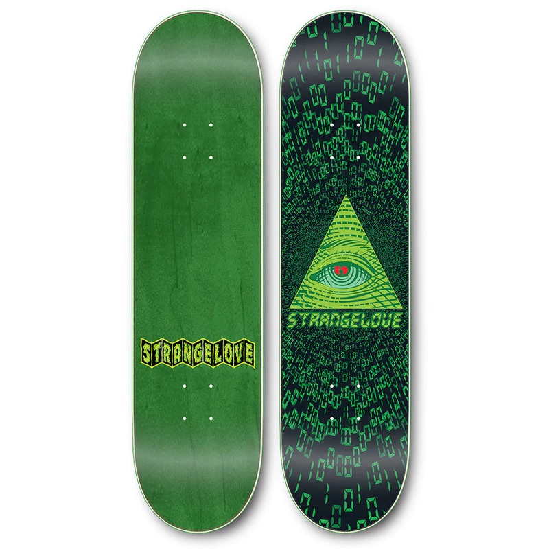 StrangeLove Skateboards Todd Bratrud / All Seeing Eye Deck / 8.0 8.0