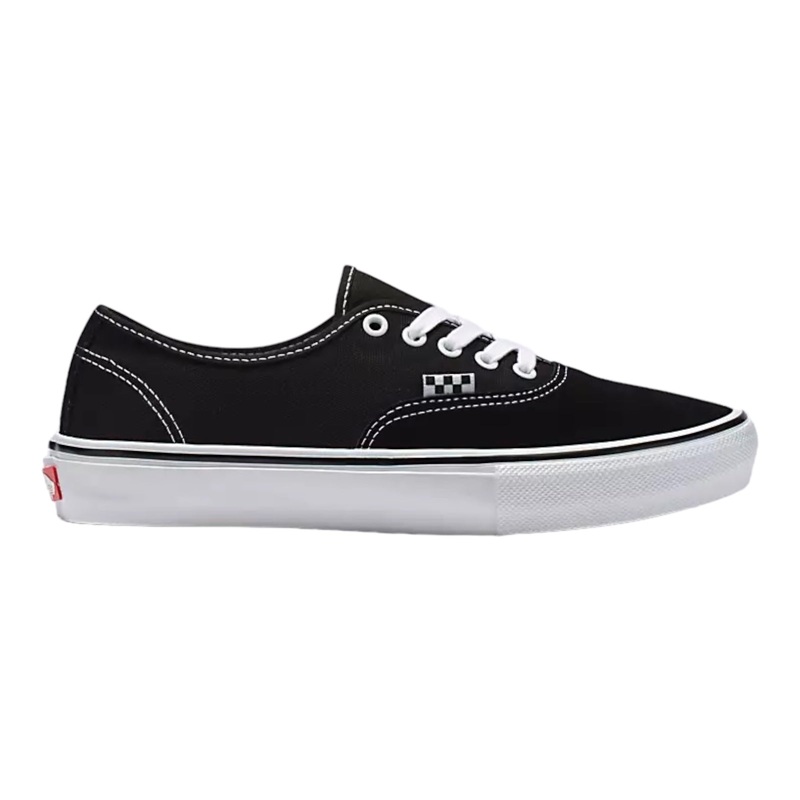 Vans Skate Authentic Shoe Black/White 5