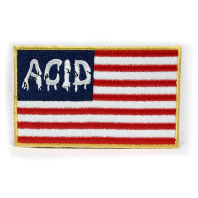 Acid Chemical Co. Flag Patch OS